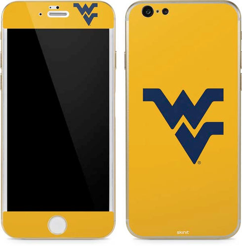 West Virginia University Yellow Background iPhone 6/6s Skin