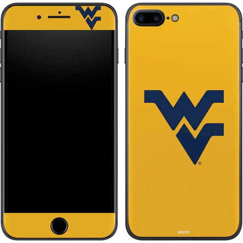 West Virginia University Yellow Background iPhone 8 Plus Skin