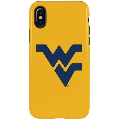 West Virginia University Yellow Background iPhone X Pro Case