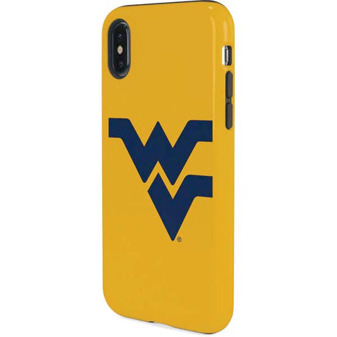 West Virginia University Yellow Background iPhone X Pro Case