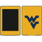 West Virginia University Yellow Background Amazon Kindle Skin