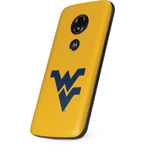 West Virginia University Yellow Background Moto E5 Play Skin