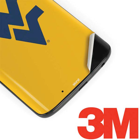 West Virginia University Yellow Background Moto G6 Skin