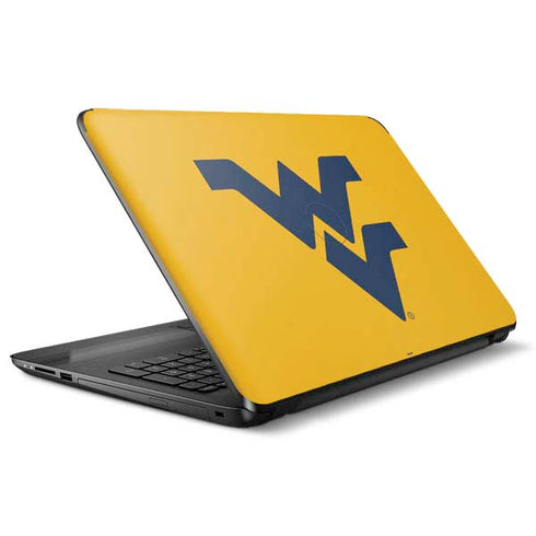 West Virginia University Yellow Background HP Notebook Skin