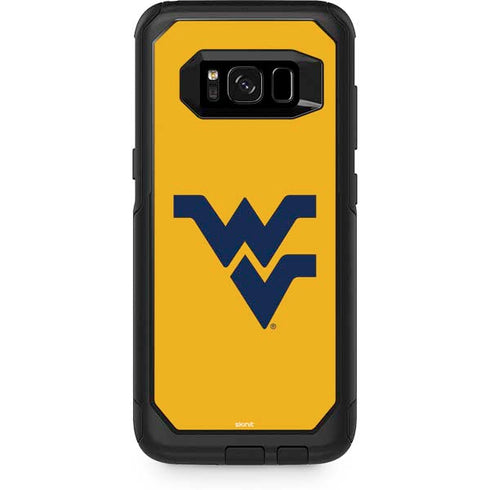 West Virginia University Yellow Background Otterbox Commuter Galaxy Skin