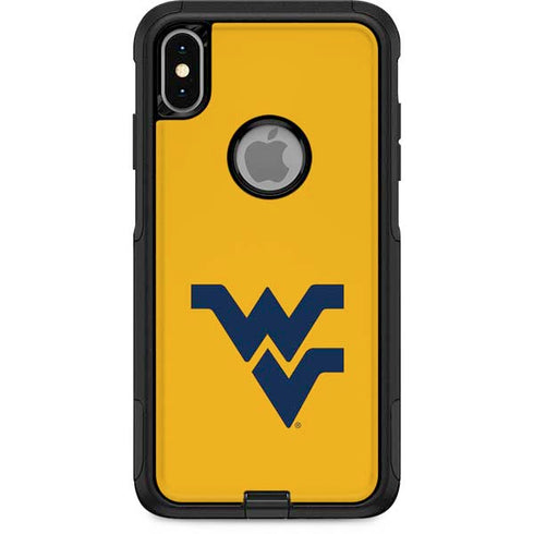 West Virginia University Yellow Background Otterbox Commuter iPhone Skin
