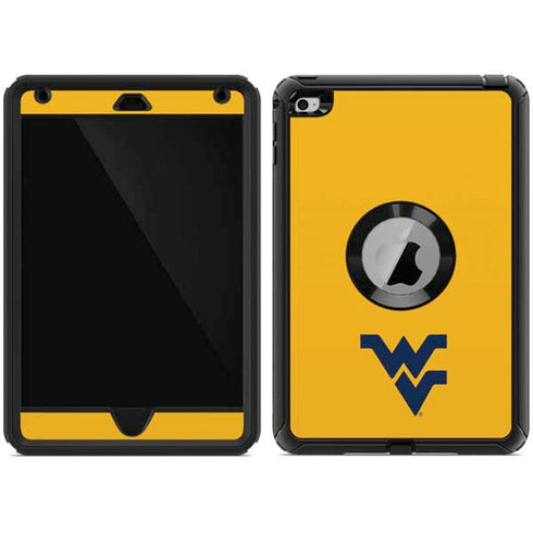 West Virginia University Yellow Background Otterbox Defender iPad Skin