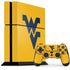 West Virginia University Yellow Background PS4 Console and Controller Bundle Skin