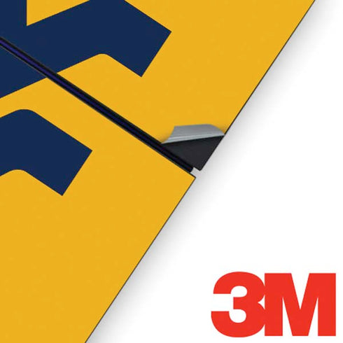 West Virginia University Yellow Background PS4 Console and Controller Bundle Skin