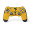 West Virginia University Yellow Background PS4 Pro/Slim Controller Skin