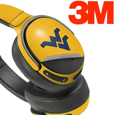 West Virginia University Yellow Background Skullcandy Venue Skin