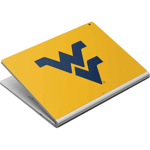 West Virginia University Yellow Background Surface Book Skin