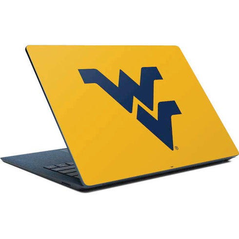 West Virginia University Yellow Background Surface Laptop Skin