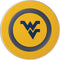 West Virginia University Yellow Background Wireless Charger Skin