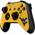 West Virginia University Yellow Background Xbox One X Controller Skin