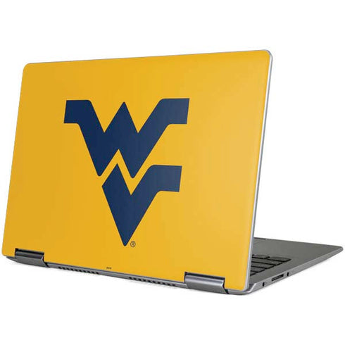 West Virginia University Yellow Background Yoga 710 14in Skin