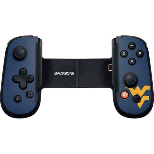 West Virginia University Blue Wood Floor Backbone One for iPhone Game Controller Skin