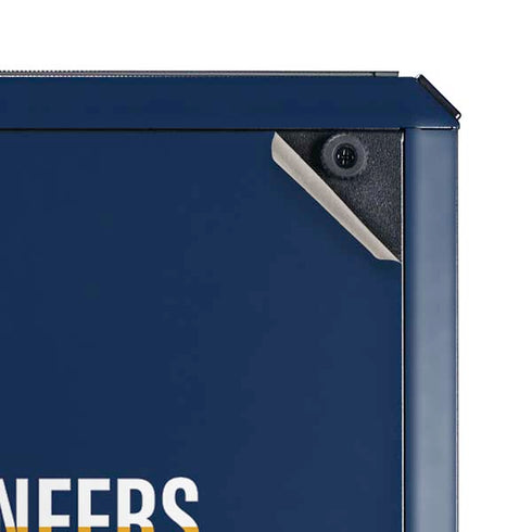 West Virginia University Blue Wood Floor Cooler Master MasterBox Q300L Mini Tower Skin