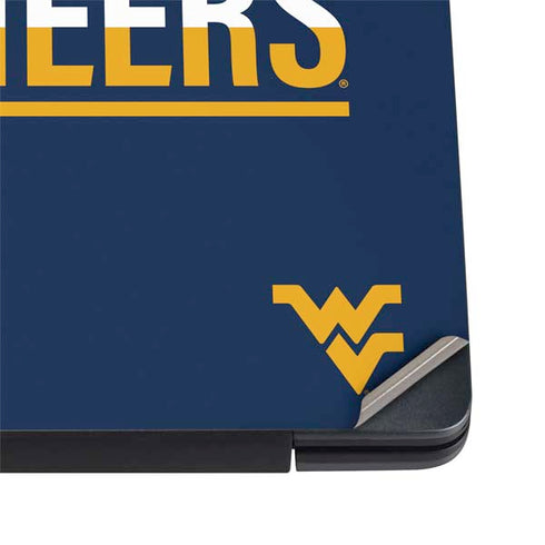 West Virginia University Blue Wood Floor Dell Vostro Skin