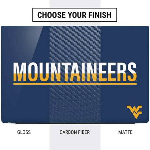 West Virginia University Blue Wood Floor Dell Vostro Skin