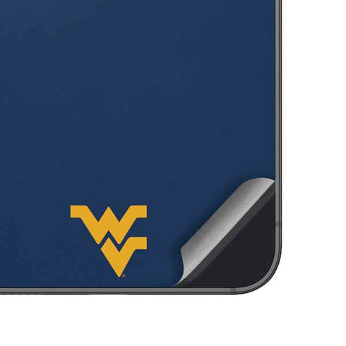 West Virginia University Blue Wood Floor Galaxy A14 5G Skin