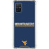 West Virginia University Blue Wood Floor Galaxy A51 5G Clear Case