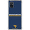 West Virginia University Blue Wood Floor Galaxy A71 5G Clear Case