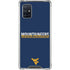 West Virginia University Blue Wood Floor Galaxy A71 5G Clear Case