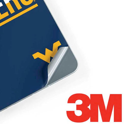 West Virginia University Blue Wood Floor Galaxy Book 12in Skin