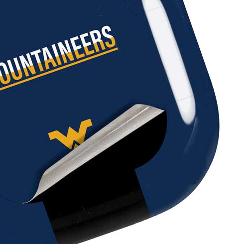 West Virginia University Blue Wood Floor Galaxy Buds Pro Skin