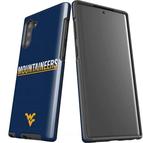 West Virginia University Blue Wood Floor Galaxy Note 10 Pro Case