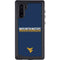 West Virginia University Blue Wood Floor Galaxy Note 10 Waterproof Case