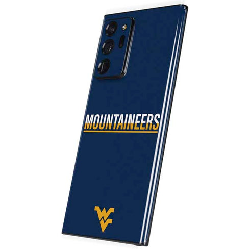 West Virginia University Blue Wood Floor Galaxy Note20 Ultra 5G Skin