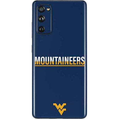 West Virginia University Blue Wood Floor Galaxy S20 Fan Edition Skin