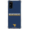West Virginia University Blue Wood Floor Galaxy S20 FE Clear Case