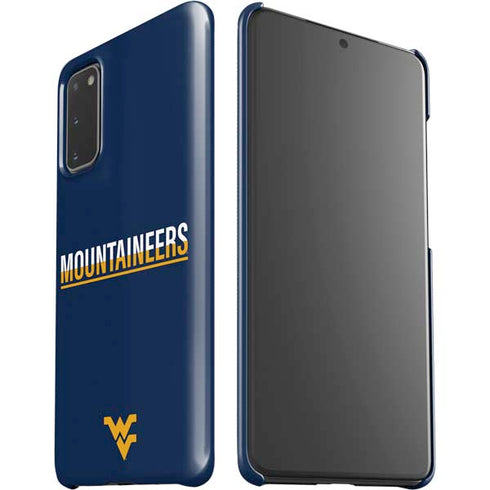 West Virginia University Blue Wood Floor Galaxy S20 Lite Case