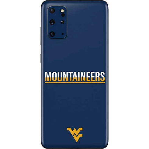 West Virginia University Blue Wood Floor Galaxy S20 Plus Skin