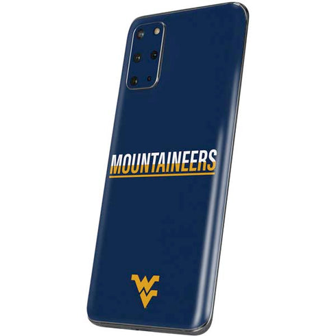 West Virginia University Blue Wood Floor Galaxy S20 Plus Skin