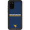 West Virginia University Blue Wood Floor Galaxy S20 Plus Waterproof Case