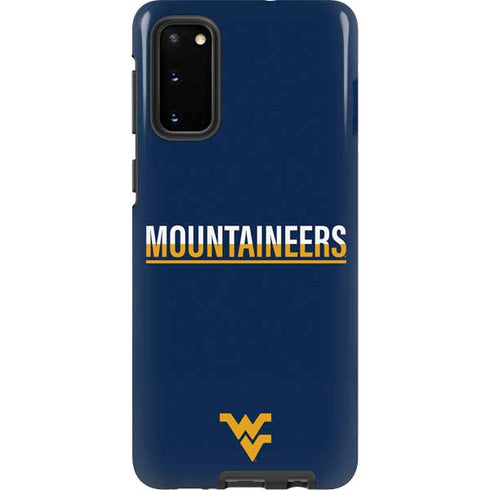 West Virginia University Blue Wood Floor Galaxy S20 Pro Case