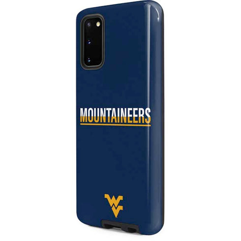 West Virginia University Blue Wood Floor Galaxy S20 Pro Case