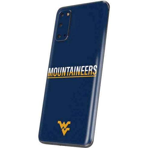 West Virginia University Blue Wood Floor Galaxy S20 Skin