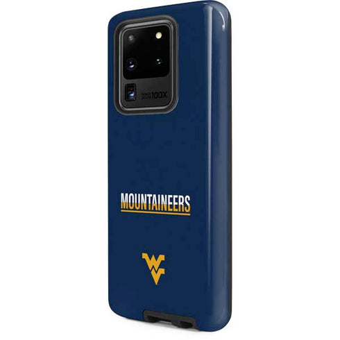 West Virginia University Blue Wood Floor Galaxy S20 Ultra 5G Pro Case