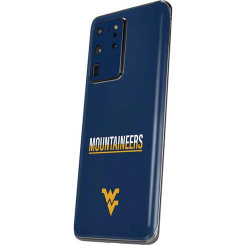 West Virginia University Blue Wood Floor Galaxy S20 Ultra 5G Skin