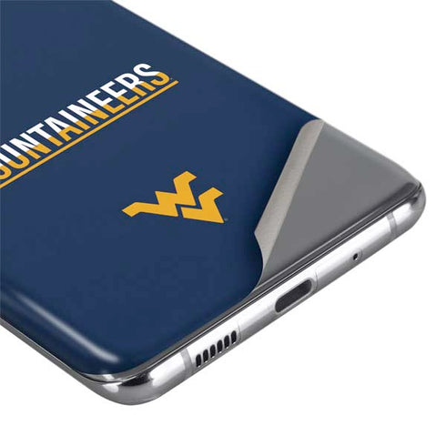 West Virginia University Blue Wood Floor Galaxy S20 Ultra 5G Skin