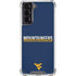 West Virginia University Blue Wood Floor Galaxy S21 5G Clear Case