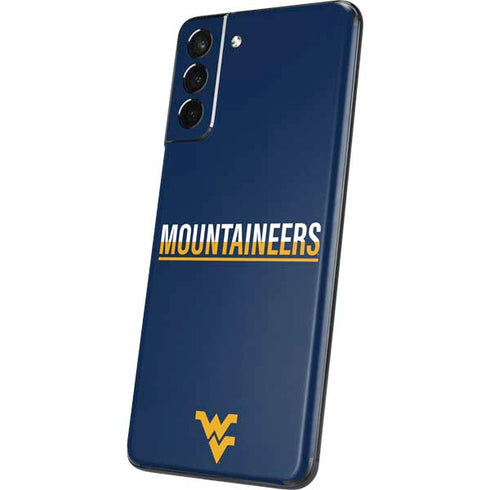 West Virginia University Blue Wood Floor Galaxy S21 5G Skin