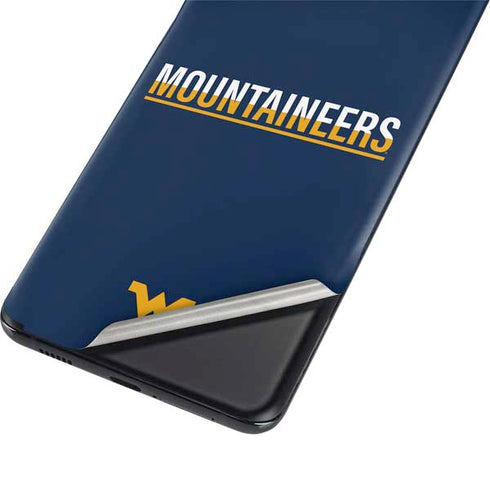 West Virginia University Blue Wood Floor Galaxy S21 5G Skin