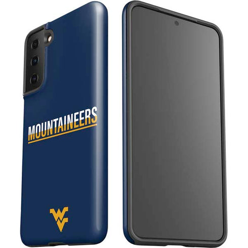 West Virginia University Blue Wood Floor Galaxy S21 Plus 5G Pro Case