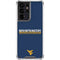 West Virginia University Blue Wood Floor Galaxy S21 Ultra 5G Clear Case